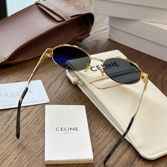 Celine gold frame women sun glasses ✨✨ main image 4